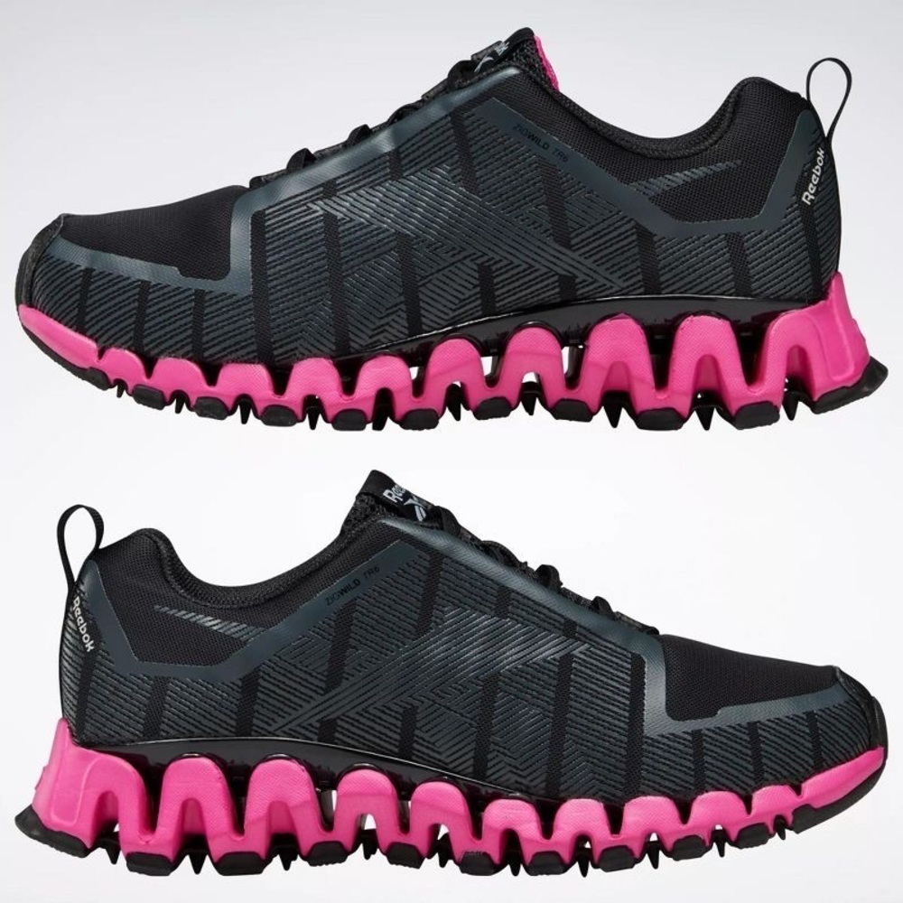 Reebok ZigWild Trail 6 Women's Shoes Womens Sneakers New In Box Pink 6 - Picture 7 of 10